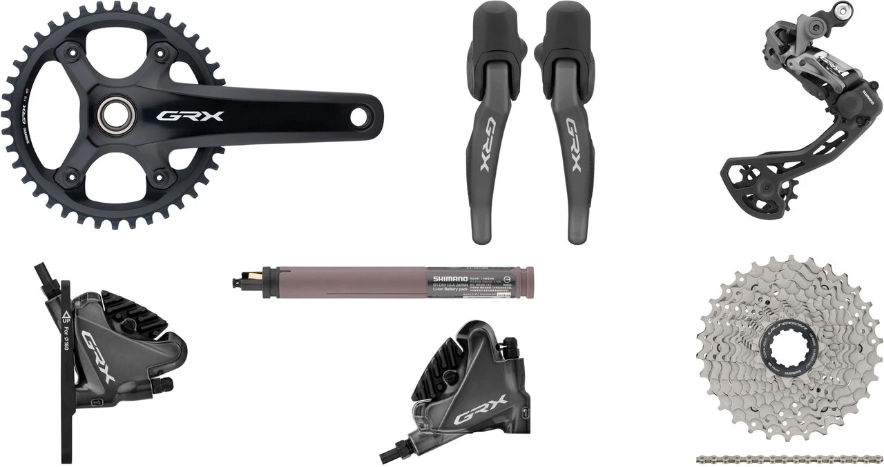 Shimano GRX Di2 RX815 Gruppe 1x11 40 1 Shimano GRX Di2 RX815 Gruppe 1x11 40