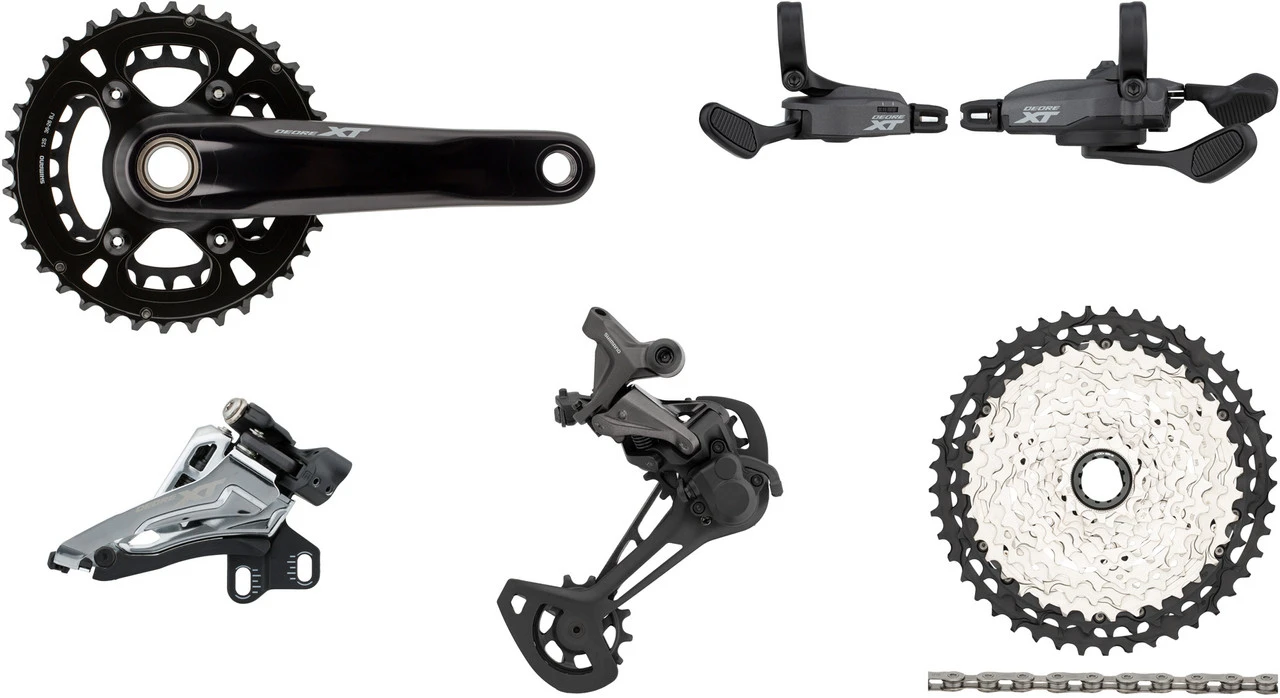 Shimano XT M8100 Gruppe 2x12 26-36 1 Shimano XT M8100 Gruppe 2x12 26-36
