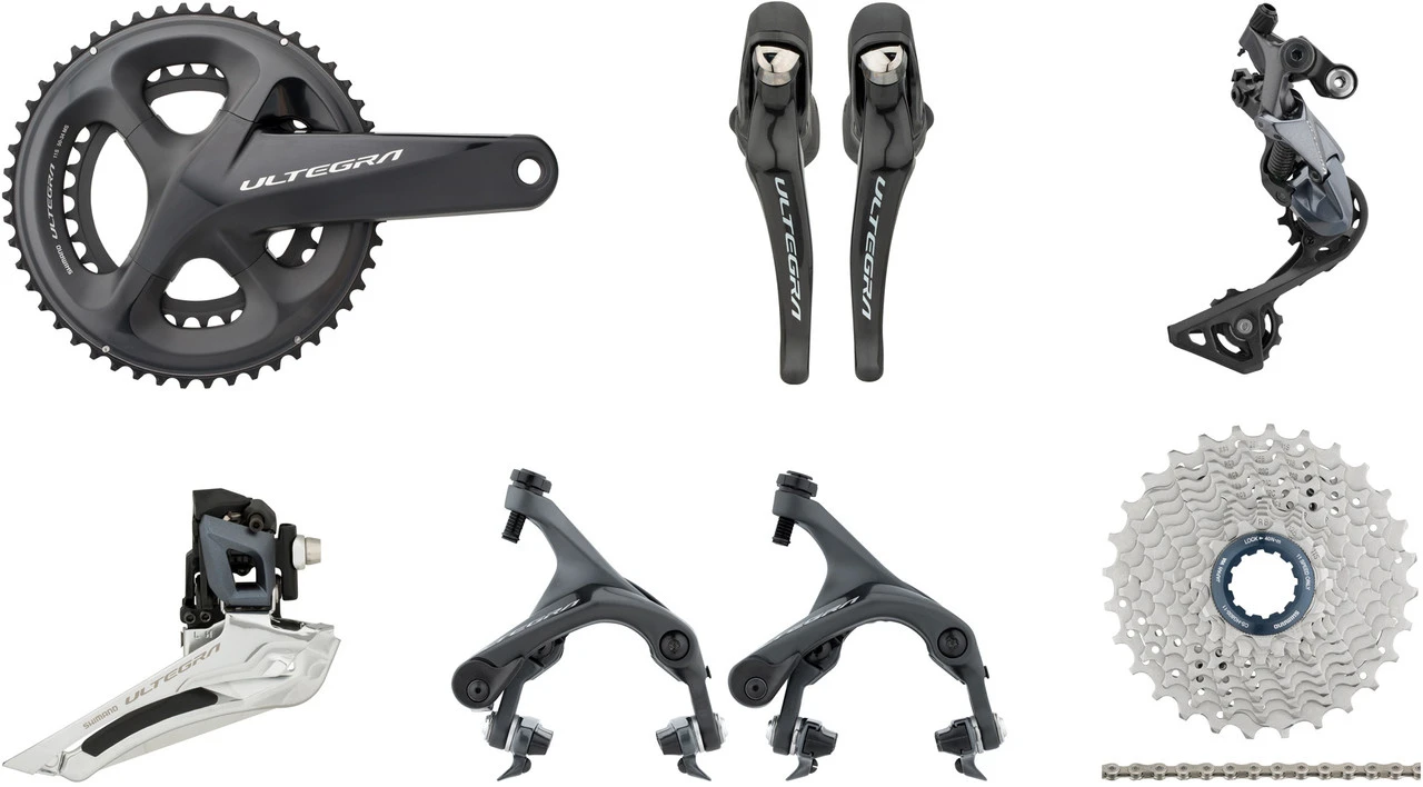 Shimano Ultegra R8000 Gruppe 2x11 34-50 1 Shimano Ultegra R8000 Gruppe 2x11 34-50