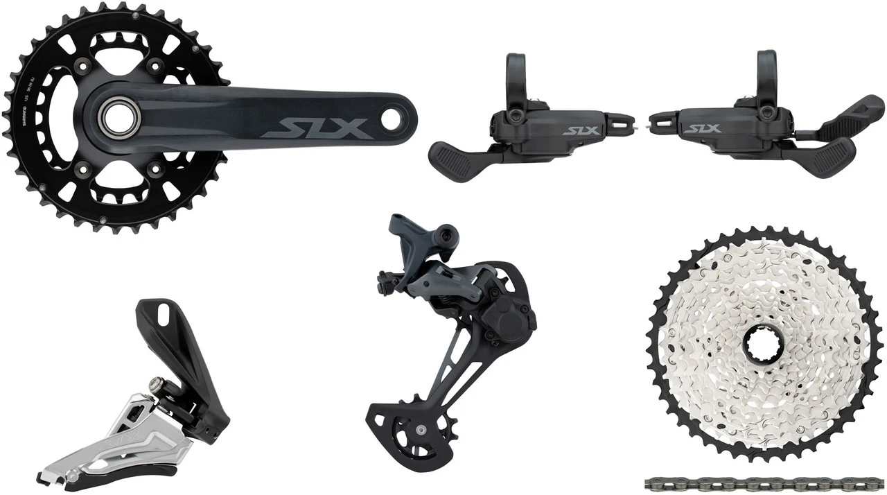 Shimano SLX M7100 Gruppe 2x12 26-36 1 Shimano SLX M7100 Gruppe 2x12 26-36