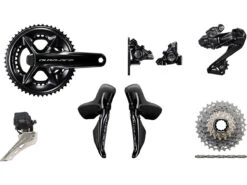 Shimano Dura-Ace Di2 R9250 Powermeter Gruppe 2x12 36-52 Mit Scheibenbremse